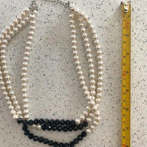 Pearl and Beaded Necklace